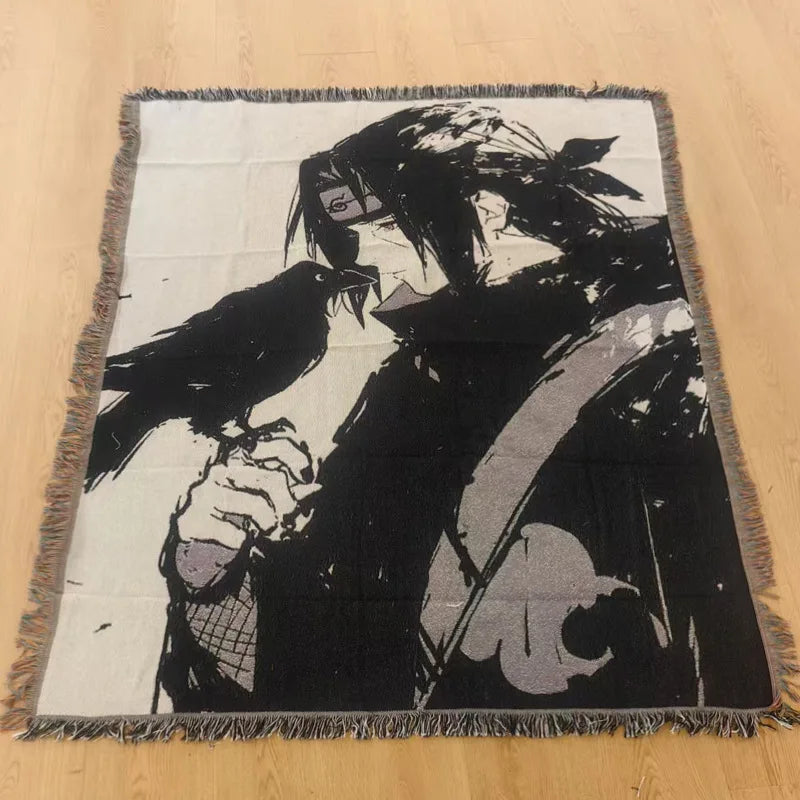 Custom Anime Cartoon Modern Tapestry Woven Jacquard Blanket