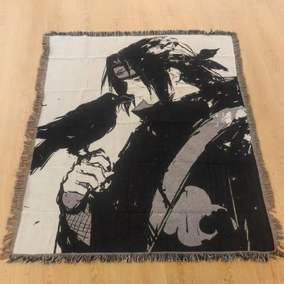 Custom Anime Cartoon Modern Tapestry Woven Jacquard Blanket